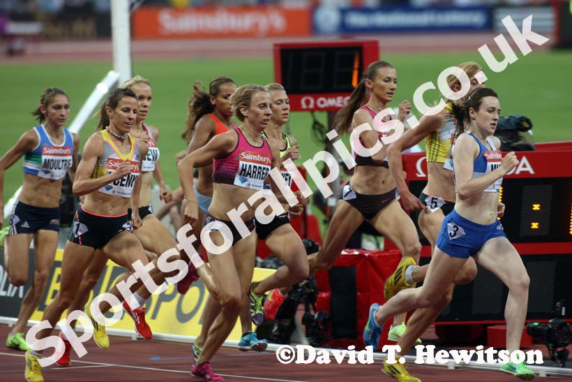1500 metres,  2013 IAAF Diamond League, Sainsbury's Anniversary Games, Queen Elizabeth Olympic Park, London.